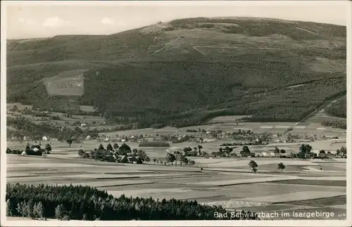 Bad Schwarzbach Bad Flinsberg Czerniawa-Zdrój Świeradów-Zdrój Blick Stadt 1931