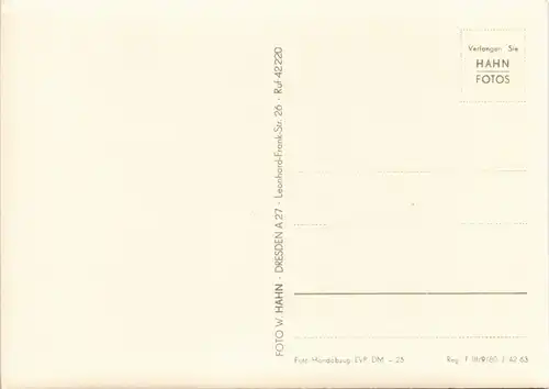 Ansichtskarte Wehlen Blick von der Bastei Dampfer 1958 Walter Hahn:13477