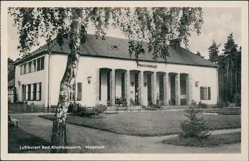 Ansichtskarte Bad Klosterlausnitz Gebäude-Ansicht, Moorbad 1952