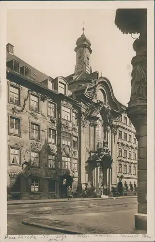 Ansichtskarte München St. Johannes Nepomuk-Kirche 1936