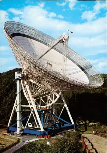 Effelsberg Münstereifel Größtes vollschwenkbares Radioteleskop Welt  Eifel 1980