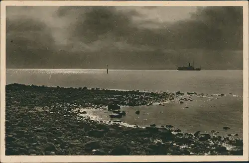 Ansichtskarte Meersburg Strand bei Meersburg am Bodensee 1930