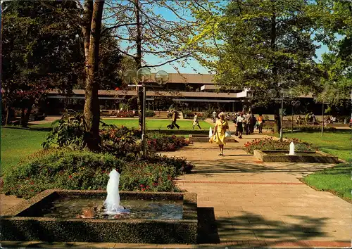 Ansichtskarte Bad Bevensen Anlagen beim Thermalbad 1977