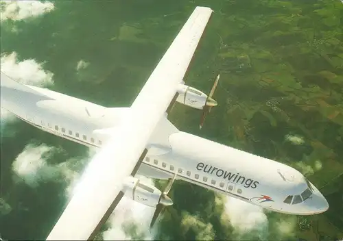 Aerospatiale ATR 72  Flugzeug Airplane Avion im Flug 2