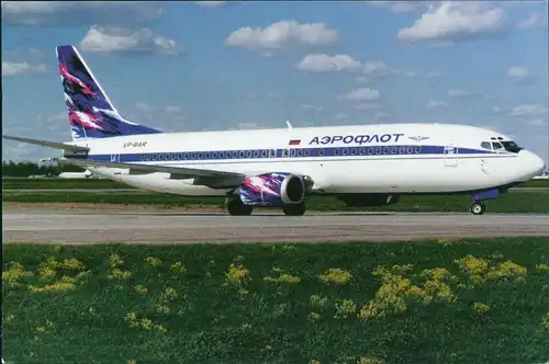 Самолет Боинг 737-400 Flugzeug Airplane Avion Aeroflot 1993