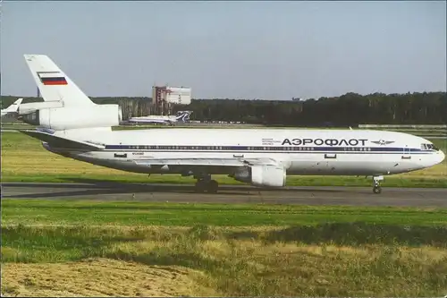 Flugzeug Airplane Avion Самолет DC-10-30CF АЭРОФЛОТ 1996