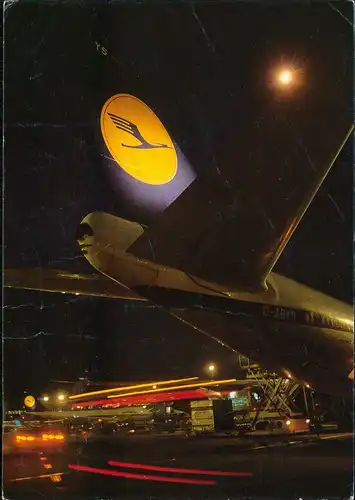 Ansichtskarte Flugzeug Airplane Avion Lufthansa 1988 Sonderstempel   G Zeppelin