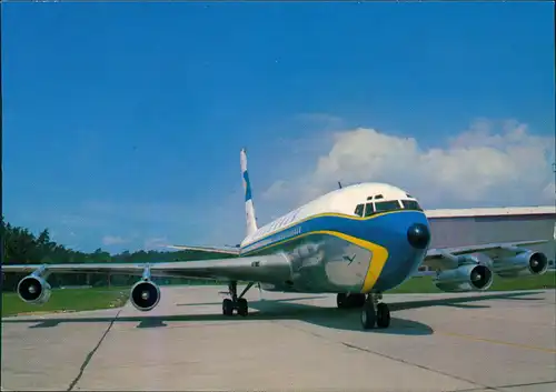 Ansichtskarte  Flugzeug Airplane Avion Jet 720 B LUFTHANSA 1972