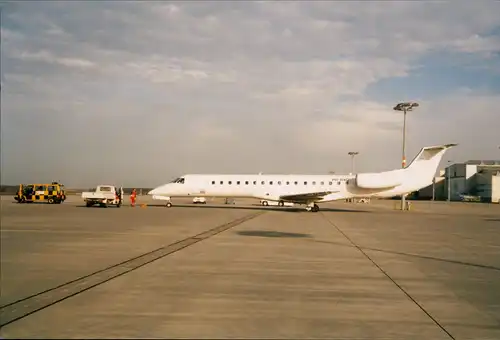 Klotzsche-Dresden Flugzeug Airplane Avion Jet - Flughafen 2003 Privatfoto Foto