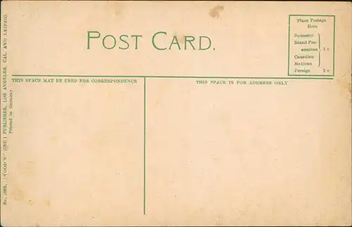 Postcard Long Beach Bath House at Long Beach California 1911