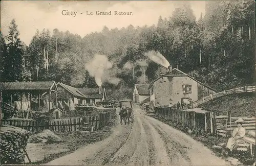 CPA Cirey-sur-Vezouze Le Grand Retour. 1917