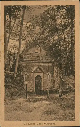 Postkaart Lage Vuursche-Baarn De Kapel 1914
