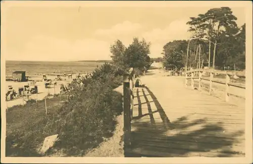 Ansichtskarte Lubmin Strandpromenade 1963