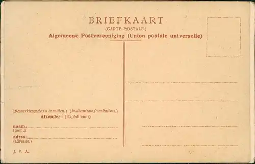 Postkaart Rotterdam Rotterdam Haagsche Veer - Boote 1911