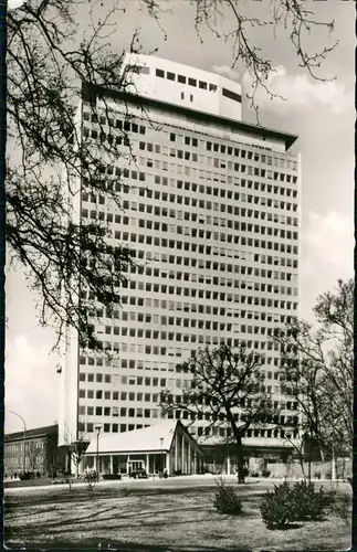 Ansichtskarte Ludwigshafen Hochhaus BASF - Fotokarte 1961