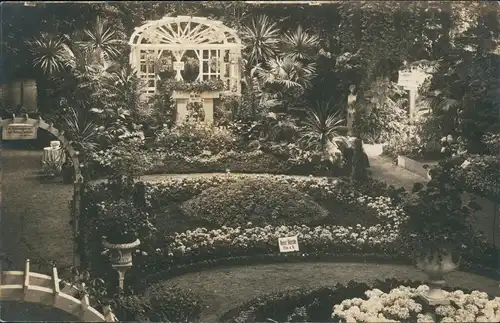 Ansichtskarte Ulm a. d. Donau Gartenbau-Ausstellung, innen 1912