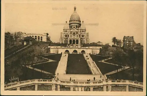 Paris Basilique du Sacré-Cœur de Montmartre (Basilika Sacre-Coeur) 1932