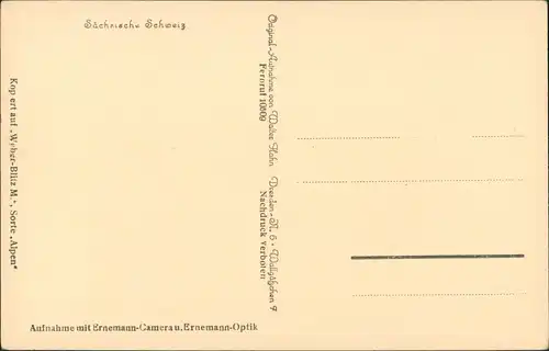 Königstein (Sächsische Schweiz) Festung mit Stadt 1930 Walter Hahn:3022