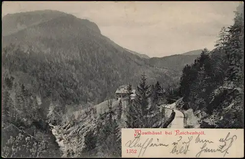 Ansichtskarte Bad Reichenhall Umland-Ansicht Partie am Mauthäusl 1907