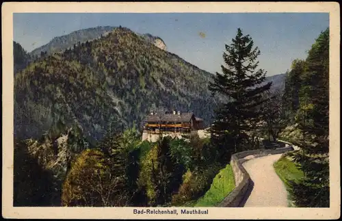 Ansichtskarte Bad Reichenhall Umland-Ansicht Partie am Mauthäusl 1920