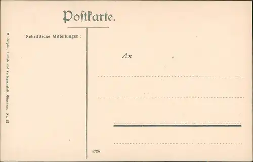 Ansichtskarte München Obelisk am Karolinenplatz Panorama Rondell 1910