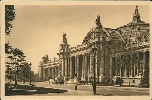 CPA Paris Le Grand Pallais 1928