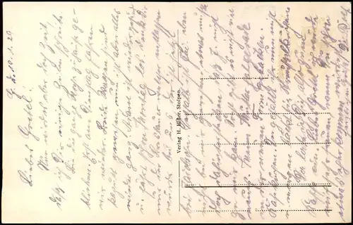 Ansichtskarte Stolpen Feldweg zum Burgberg 1929