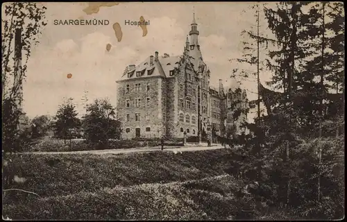 CPA Saargemünd Sarreguemines Hospital 1918