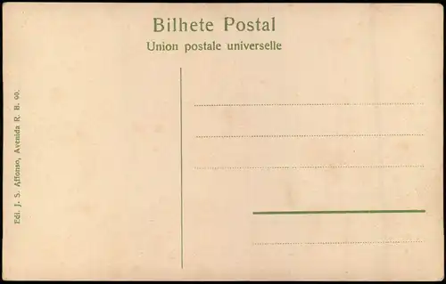 Postcard Rio de Janeiro Jardim Botanico 1928