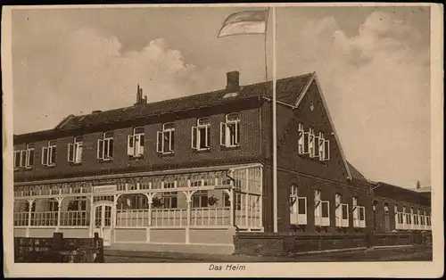 Ansichtskarte Norderney Kinderheim der Stadt Dresden 1929