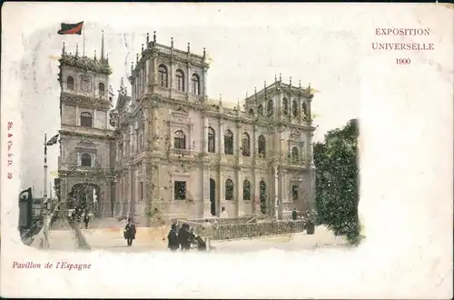 CPA Paris EXPO - Pavillon de l'Espagne 1900