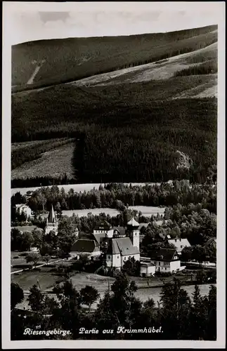 Postcard Krummhübel Karpacz Panorama - Foto AK 2 1930