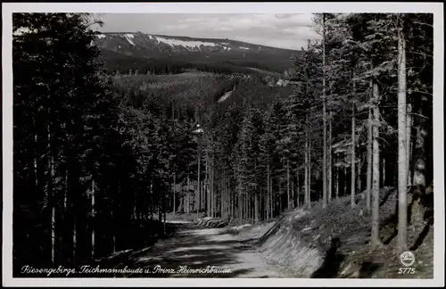 Brückenberg-Krummhübel Karpacz Riesengebirge. Teichmannbaude . 1929