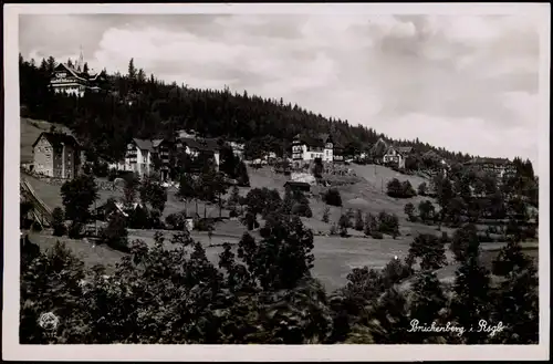 Brückenberg-Krummhübel Karpacz Górny Karpacz Stadtpartie, Villen am Hang 1941