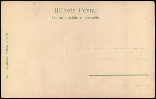 Postcard Rio de Janeiro Caminho Aereo, Pão d' Assucar 1926
