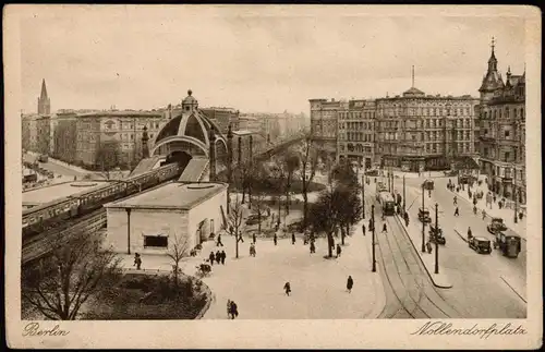 Ansichtskarte Schöneberg-Berlin Nollendorfplatz, Stadtleben 1928