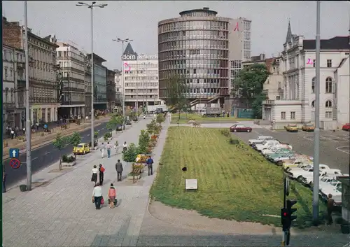 Postcard Posen Poznań Ulica 27 Grudnia Stadtteilansicht 1965