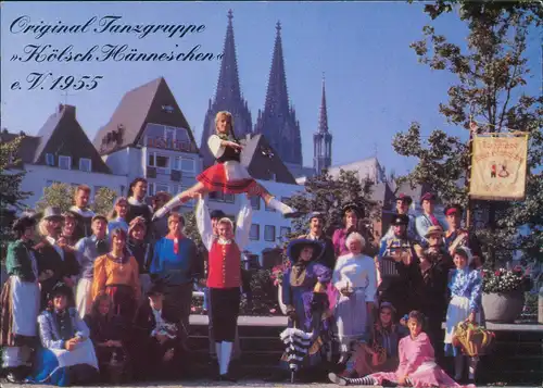 Ansichtskarte Köln Original Tanzgruppe »Kölsch Hänneschen« e.V.1955 1980