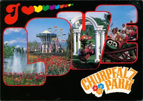 Loifling Mehrbild-AK Churpfalzpark Bes. Bruno u. Irmgard Muth 1997