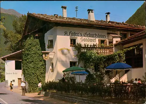 St. Leonhard in Passeier Gasthaus Sandwirt Geburtshaus Andreas Hofer 1971