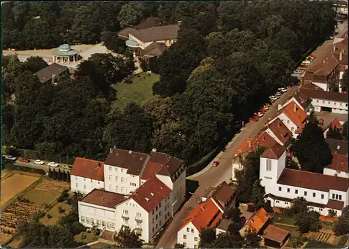 Horn-Bad Meinberg Luftbild, Marienheim Parkstraße vom Flugzeug aus 1980/1977