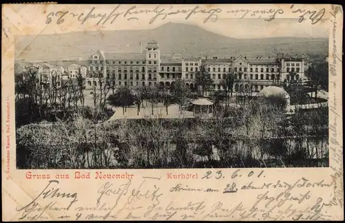 Ansichtskarte Bad Neuenahr-Ahrweiler Kurhotel 1901