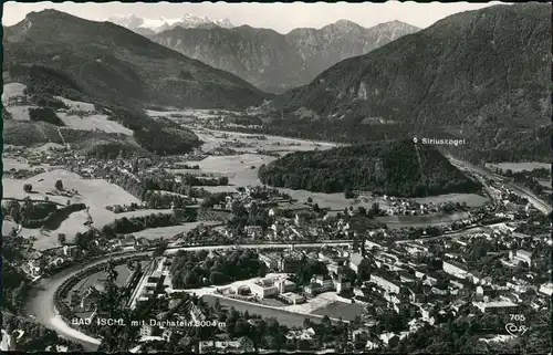 Ansichtskarte Bad Ischl Stadt, Siriuskogel 1958