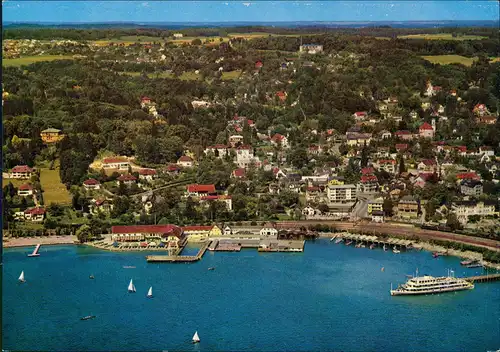 Ansichtskarte Starnberg Luftbild Luftaufnahme 1970