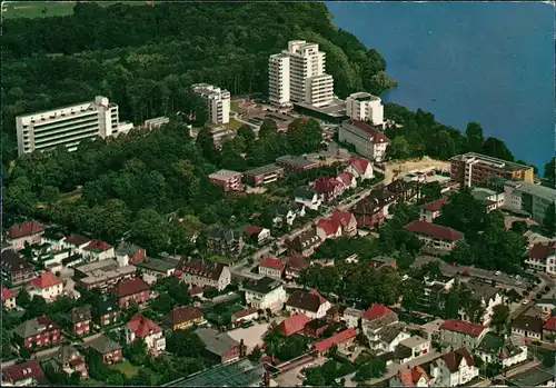 Ansichtskarte Bad Segeberg Luftaufnahme Kurzentrum 1970