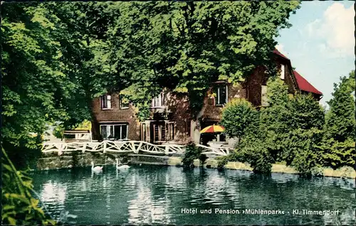 Niendorf-Timmendorfer Strand Hotel und Pension Mühlenpark  W. Oltersdorf 1969