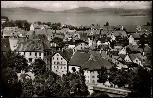 Ansichtskarte Füssen Panorama-Ansicht mit Forggensee 1960