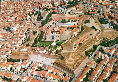CPA Perpignan Panorama-Ansicht vom Flugzeug aus, Vue aérienne 1982