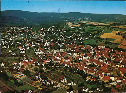 Horn-Bad Meinberg Ortsteil HORN Luftbild  Teutoburger Wald & Externsteine  1977