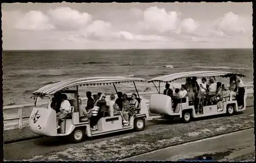 Ansichtskarte Norderney Nordseebad Strandexpreß 1960